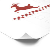 Die schönsten Weihnachtslieder der Rentiere Poster (Ecke)
