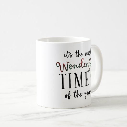 Die schönsten Weihnachtszeit Kaffeetasse (VorderseiteRechts)