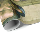 Die Schöpfung Adams durch Michelangelo Geschenkpapier (Rolleneckpunkt)