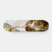 Die Schöpfung Adams durch Michelangelo Skateboard (Horizontal)