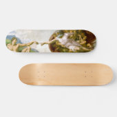 Die Schöpfung Adams durch Michelangelo Skateboard (Horizontal)