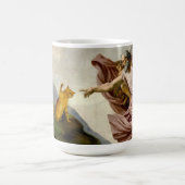 Die Schöpfung der Purrfection Kaffeetasse (Mittel)