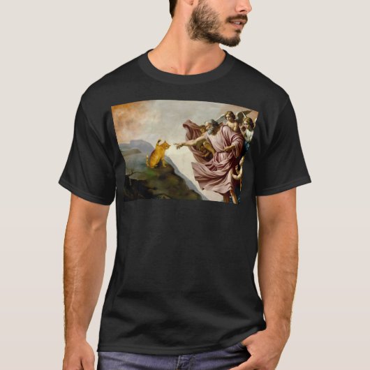 Die Schöpfung der Purrfektion T-Shirt (Vorderseite)