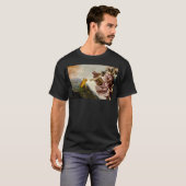 Die Schöpfung der Purrfektion T-Shirt (Vorne ganz)