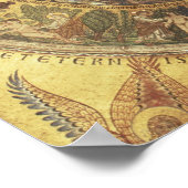 Die Schöpfung der Welt aus der Genesis Cupola Poster (Ecke)