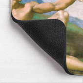 Die Schöpfung von Adam, Michelangelo, 1508-1512 Mousepad (Ecke)