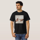 Die Schöpfung von Adam - Michelangelo - Italienisc T-Shirt (Vorne ganz)