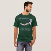 Die Schöpfung von Machinisten T-Shirt (Vorne ganz)