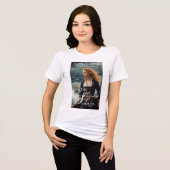 Die schottische Lass Tri-Blend Shirt (Vorderseite voll)