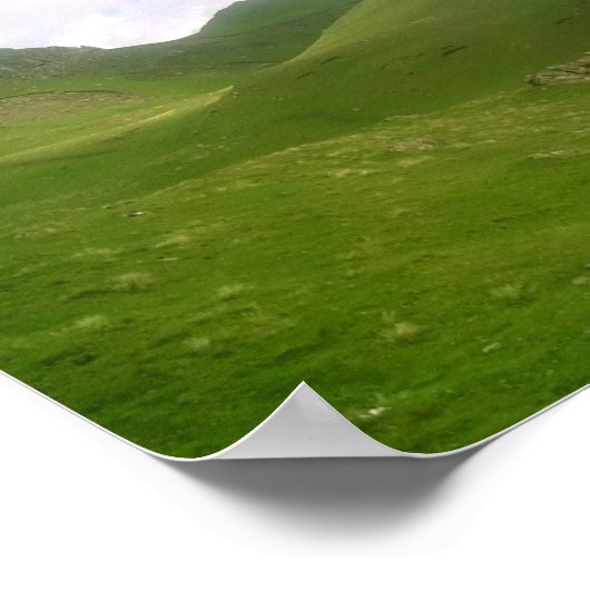 Die schottischen Highlands - leichte Version Poster (Ecke)