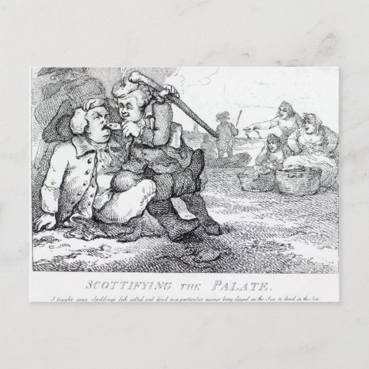 Die Schottung des Palats Postkarte (Vorderseite)