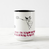 die Schraube herauf feenhafte Tasse (Zentrum)