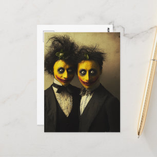 Die schrecklichen Zitronenleute Postkarte