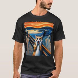Die Schrei-Katze T-Shirt