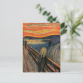 Die Schrei-Postkarte Postkarte (Stehend Vorderseite)