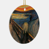 Die Schrei-Verzierung Keramikornament (Rechts)