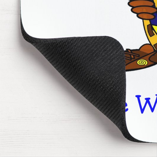 Die Schreibens-Nuss Mousepad (Ecke)