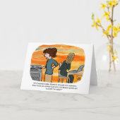 Die Schreigrußkarte für Verfasser Karte (Gelbe Blume)