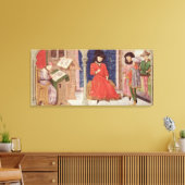 Die Schrift Leinwanddruck (Insitu (Wohnzimmer))