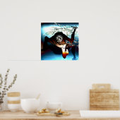 Die Schrift Poster (Küche)