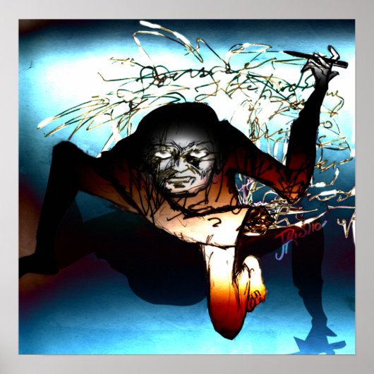 Die Schrift Poster (Vorne)