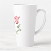 Die Schrift sei still und weiß, dass ich die Blume Milchtasse (Rechts)