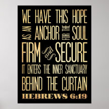Die Schrift-Wir haben diese Hoffnung Hebräer 6:19