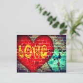 Die Schriften an der Mauer Postkarte (Stehend Vorderseite)