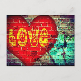 Die Schriften an der Mauer Postkarte