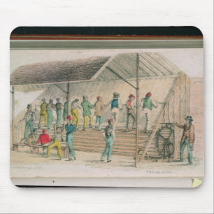 Die Schritt-Mühle Mousepad
