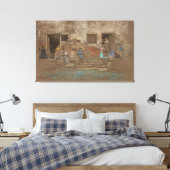 Die Schritte Leinwanddruck (Insitu (Schlafzimmer))