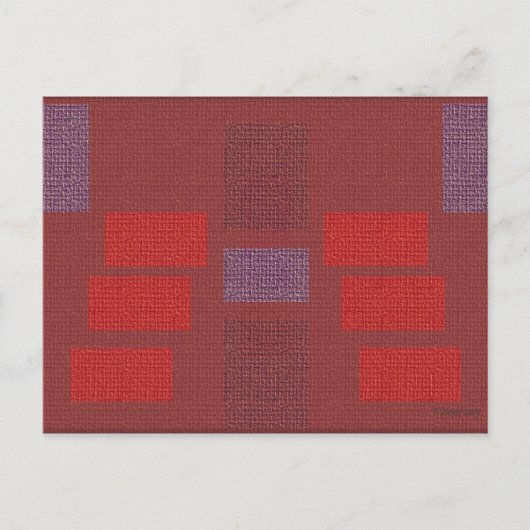 Die Schritte Postkarte (Vorderseite)