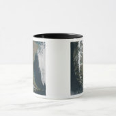 Die schroffen, schneebedeckten Anden Tasse (Zentrum)