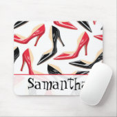 Die Schuh-hoher Heels personalisiertes Mousepad (Mit Mouse)