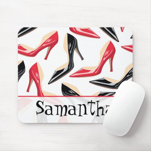Die Schuh-hoher Heels personalisiertes Mousepad (Mit Mouse)