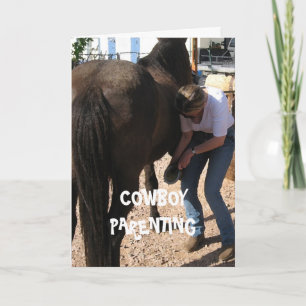 Die Schuhe der Kinder - CowboyParenting Karte