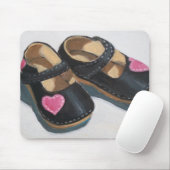 Die SCHUHE des KLEINEN MÄDCHENS MIT HERZEN, Mousepad (Mit Mouse)