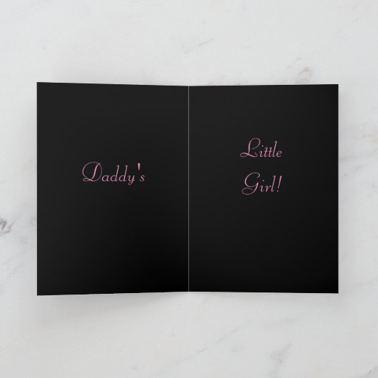 Die Schuhe des Vatis Karte (Innenseite)