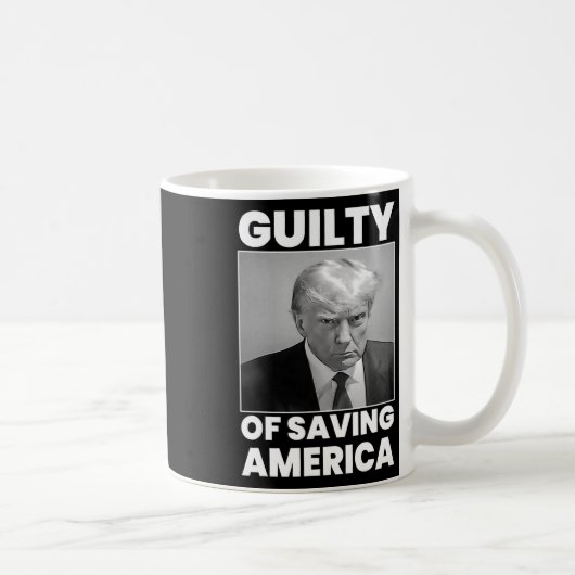Die Schuld, Amerika Retten Kaffeetasse (Rechts)