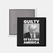 Die Schuld, Amerika Retten Magnet (Vorderseite/Rückseite)