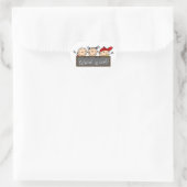Die Schule ist Cool Herz-Aufkleber (Tasche)