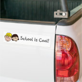 Die Schule ist Cool mit Autoaufklebern und Mädchen Autoaufkleber (Auf Lkw)