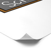 Die Schule ist Cool Poster (Ecke)