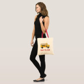 Die Schule ist Cooler Schulbus Tragetasche (Vorderseite (Model))