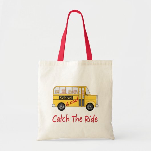 Die Schule ist Cooler Schulbus Tragetasche (Vorne)