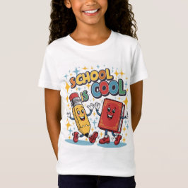 Die Schule ist für coole Mädchen T - Shirt