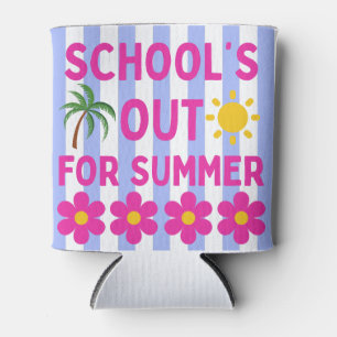Die Schule ist für den Sommer aus Dosenkühler