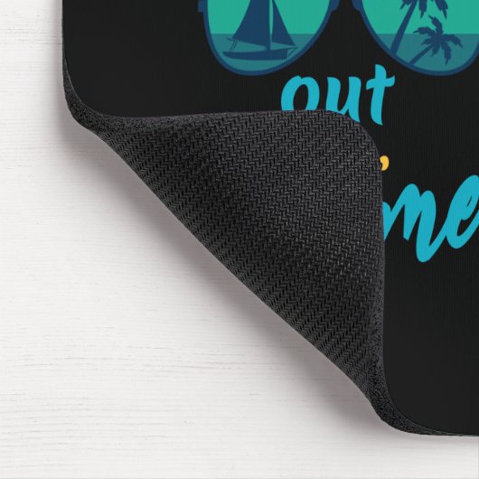 Die Schule ist für den Sommer Mousepad (Ecke)