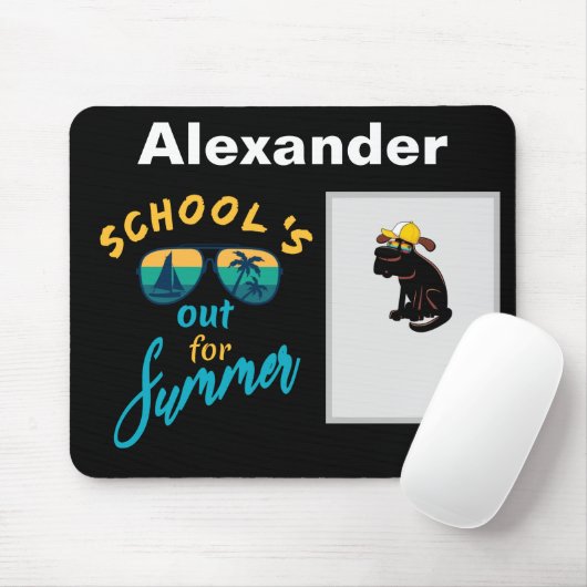 Die Schule ist für den Sommer Mousepad (Mit Mouse)