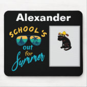 Die Schule ist für den Sommer Mousepad (Vorne)